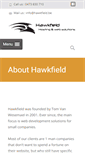 Mobile Screenshot of hawkfield.be